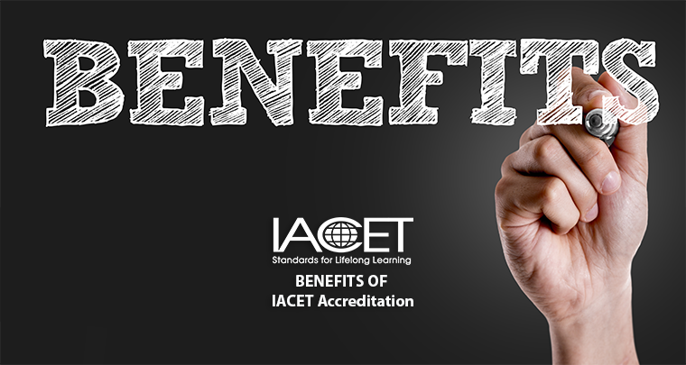 Benefits of IACET Accreditation image