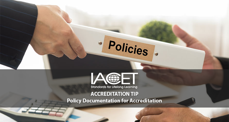 Policy Documentation for Accreditation image