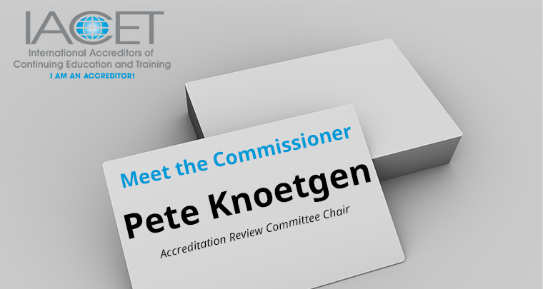 Meet the Commissioner: Pete Knoetgen image
