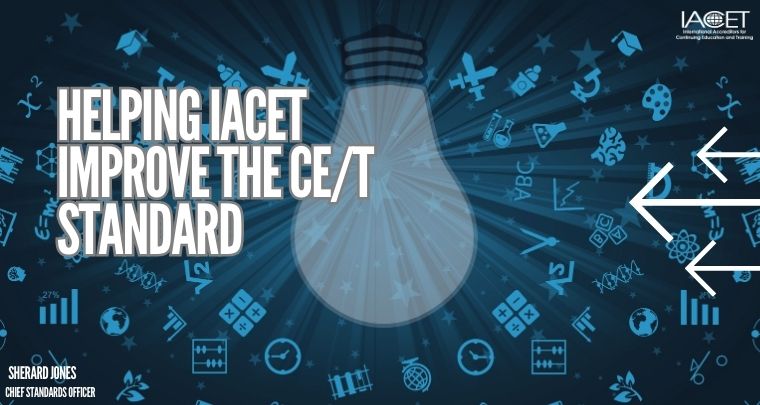 Helping IACET Improve the CE/T Standard image